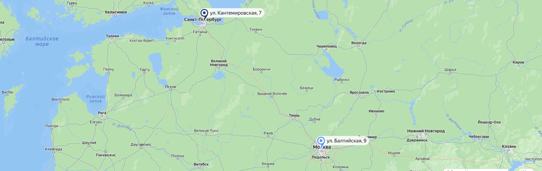 Наши адреса в Москве и Санкт-Петербурге
